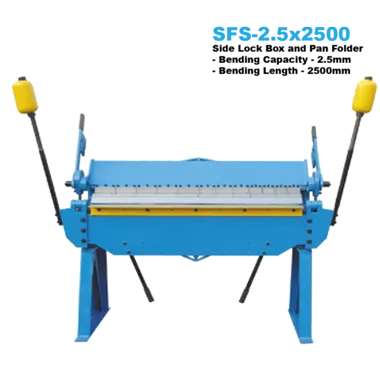 2.5x2500mm Box and Pan Folder (Ex-STOCK)